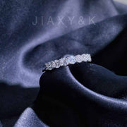White Diamond Eternity Ring D1.00ct,18K F-G VS - Jiaxyk
